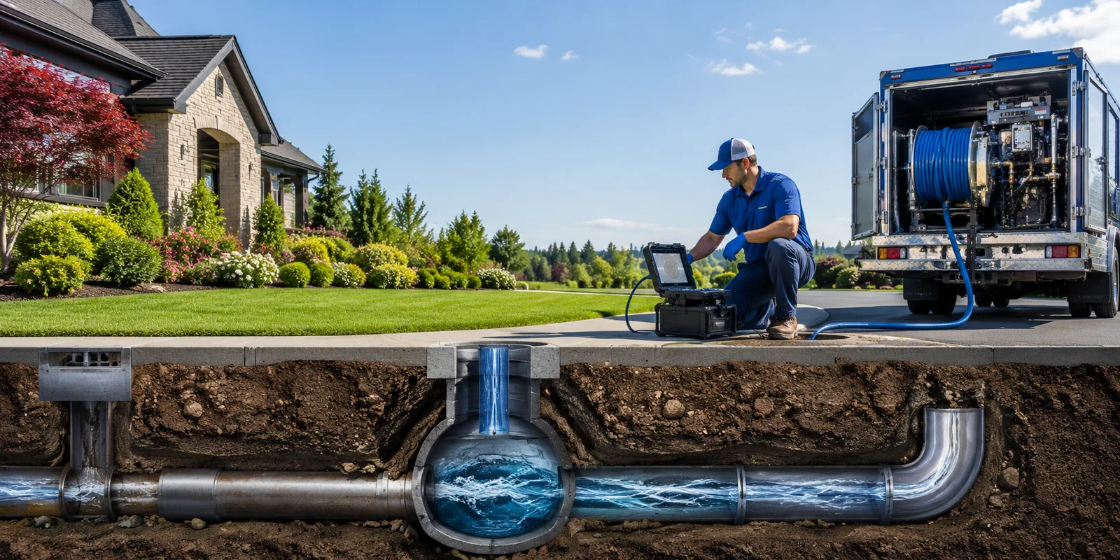 Drainage restoration information for Newtown Square, PA